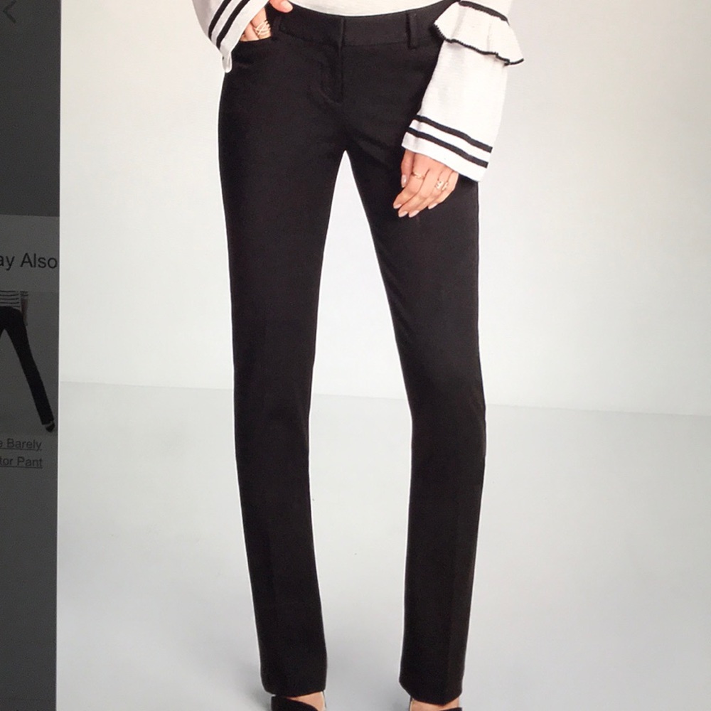 Express Low Rise Barely Boot Columnist Pants 9461